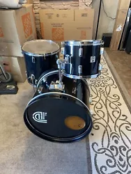 percussion plus drum set. Good 3 piece set for beginners just missing bass drum tension roads
