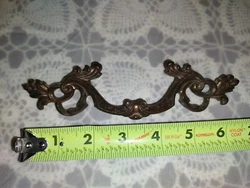 Vintage French Provincial Ornate Dresser Pull 7