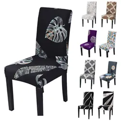 Widely Usage: Our dining chair cover fit for most of parsons chair. Size: Backrest height: 30-65 cm; Seat length and...