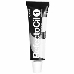 Refectocil Eyebrow & Eyelash Tint 15ml PURE BLACK. 1x Refectocil Eyebrow & Eyelash Tint 15ml PURE BLACK. Step 1:...