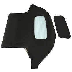 For 1990-2005 Mazda Miata. Our windows can be heated to defog for a clearer rear view. Material: Sailcloth Vinyl Soft...