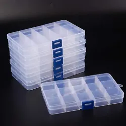 Organizer Size: 17.1 x 9.6 x 2.18cm/6.7 x 3.8 x 0.9in. Depend Your Choice ! Easy to Use: The boxes are designed to be...