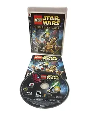 LEGO Star Wars The Complete Saga Sony PlayStation 3, 2007 PS3 CIB Complete Works