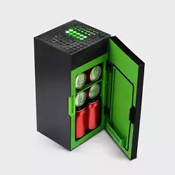 XBOX SERIES X REPLICA 8 CAN MINI FRIDGE (Thermoelectric Cooler) If you thought gaming was cool before, take it to the...