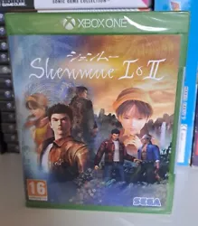 Shenmue I & II 1 Et 2 - NEUF/NEW - Xbox One Xbox Series X.  Neuf jamais ouvert  Version française mais jeu également...