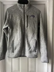 Patagonia Better Sweater Fleece Full Zip Jacket Men’s Small 25526 Stonewash Gray.