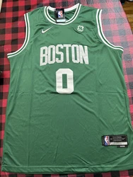NBA Boston Celtics Jayson Tatum #0 stitched Basketball Jersey Mens 2XL Green NWT. ***Jersey have embroidered letters...