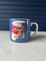 Andy Warhol Block Art Campbells Soup Pepper Pot Ceramic Coffee Mug. Amazing big mug of Warhol art. Excellent condition!...