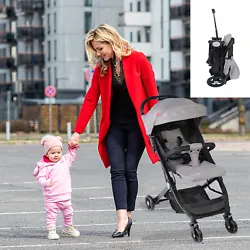 The backrest tilt of the stroller can be adjusted from 100° ( Sitting ) to to 135°(half lying) to 170° ( Near Flat...