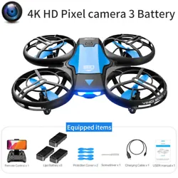 1 D-V8 Quadcopter. The headless mode will help the pilots at any level fly and operate the drone easily; 3 speed modes...