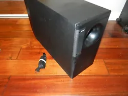 FOR SALE USED Bose Acoustimass 9 Black Powered Subwoofer Bass Speaker System.