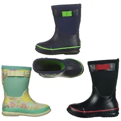 NORTHSIDE NEO RAIN BOOTS. Splashing through the puddles will be a lot more fun with these playful Northside Girls Neo...