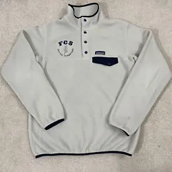 Very good used condition. Does have some light stains on front and a small stain on back of one sleeve. Shows only...