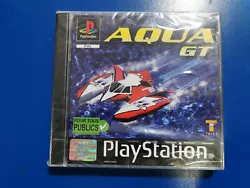 Aqua GT [FR] neuf sous blister pour console Sony PlayStation. La boite comporte une petite fissure à larrière.
