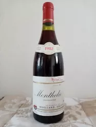 vin de bourgogne côte deBeaune MONTHELIE 1982.