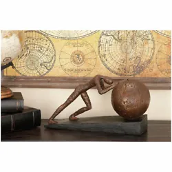 Nice piece for Sisyphus fans. Just the right size for my desk and a wonderful conversation starter! This abstract...
