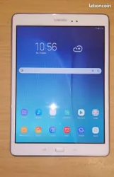 Tablette tactile Samsung SM-T550 Samsung Galaxy Tab A (SM-T550) 9.7 16Go - Wifi - Blanc Fréquence du processeur: 1,2...