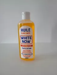 White now huile clarifiante aux plantes anti-tâches noires,originale, trés actif.