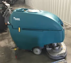 Model: T500e. Cleaning - Machine is thoroughly cleaned with hot water power washer and cleaning detergent. Cleaning...