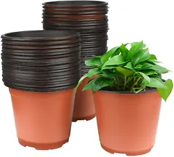 Quantity :50 Pots. The Nursery Pot bottom has 12 small Drain holes to keep soil drained and ventilated.