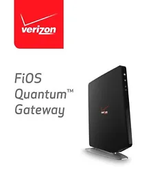 Fios Quantum Gateway. Sleek Design - Looks great in any room; takes up minimal desk or shelf space. Dual Band 2.4 & 5...