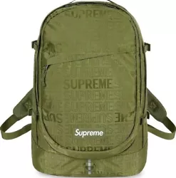 Supreme Olive Backpack SS19 Brand New. In plastic bag Message with questions Fast shipping