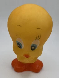 Looney Tunes Baby Tweety Bird Squeak Squeaky Toy Vintage.