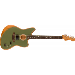 Fender continue d’explorer les possibilités sonores d’une guitare hybride acoustique/électrique avec...