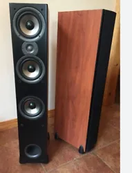 POLK AUDIO MONITOR 60 SERIES II TOWER (Pr.) STEREO SPEAKERS IN GORGEOUS CHERRY!. Condition is Used. Shipped with FedEx...