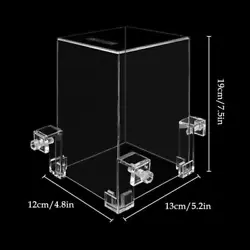 HIGH QUALITY MATERIAL: This tower aquarium is made of high quality acrylic material, which is not easy to fall off and...