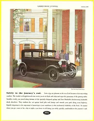 Original full-page color magazine ad from 1930. This 93-year old ad is in very good condition.