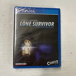 Lone Survivor The Directors Cut (Sony PlayStation Vita 2016) PS Limited Run New. Brand new. Factory seal.