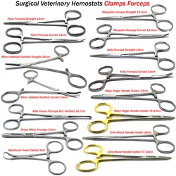 Backhaus Towel Clamp 11cm. Backhaus Towel Clamp 9cm. Mayo Hegar Needle Holder 14cm. Mayo Hegar Needle Holder TC 14cm....