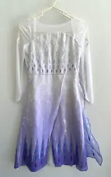 Dress up - Halloween - Disney. Soft White & Purple Ambre Velour dress. CONDITION: Pre-owned - Great Clean Condition.
