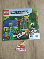 Notice instruction booklet LEGO Minecraft Livret Set