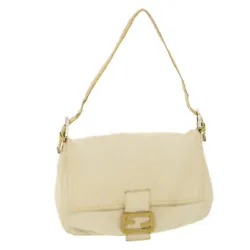 Material Canvas. Style Shoulder Bag. Shoulder Drop:20 - 24cm(Approx). Color Beige. Accessory There is no item box and...