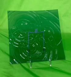 PartyLite Blue Droplet Pillar Garden Tray Candle Garden #P99005 New in Box. Retired PartyLite item. Blue glass. This...
