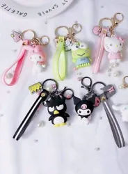 HELLO KITTY + sanrio character key chain set (5pcs) US Seller 🇺🇸 Free Shipping. Condition is 