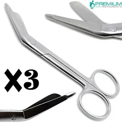 Bandage scissors are very popular in any health care facility because they are designed to safely lift bandages away...