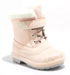 Thermolite ecomade insulation. Toddler girls winter boots update her cool-weather wardrobe. Featuring a closed-toe...