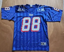 - Vintage Starter New England Patriots Terry Glenn Football Jersey 52/XL - Good used condition. Small flaw on side of...