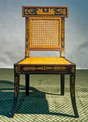 Fancy Armless Chair.