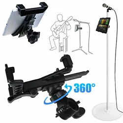 🔥This versatile music microphone stand holder mount is perfect for musicians who want to keep their tablet device...
