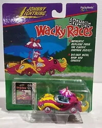 Johnny Lightning Wacky Races Penelope Pitstop’s Compact Pussycat Car Cel #21. Brand new and factory sealed. Mint on...