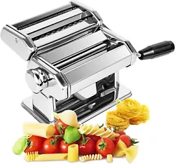 Anti-oxidation, anti-corrosion pasta maker, durable for years. Its worth having and enjoying a better life! Warm tip:...