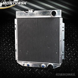 Application: For 1964-1966 FORD MUSTANG/SHELBY V8 I6 MT&AT. Aluminum Radiator. Title: Aluminum Radiator. Made of High...