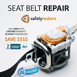 CHEVROLET / GM. SEAT BELT REPAIR AFTER ACCIDENT. We repair all seat belts that are locked or blown. Airbag light on?....