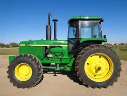 Drive: MFWD. For sale is a 1986 John Deere 4850 tractor with 6,229 hours, in excellent used condition. Complete and...