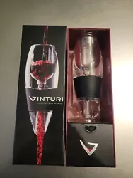 Vinturi Essential Wine Aerator, Enhanced Flavors with Smoother Finish, Black NEW. See Pictures For My Details. I will...