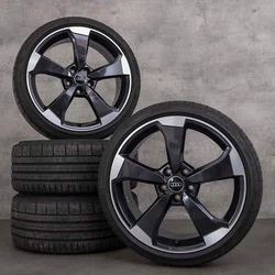 Modèles de véhicules : Audi RS3 8V Sportback. Jantes : 8,5 x 19 ET 53 | 8.0 x 19 ET 49. Condition: Occasion - très...